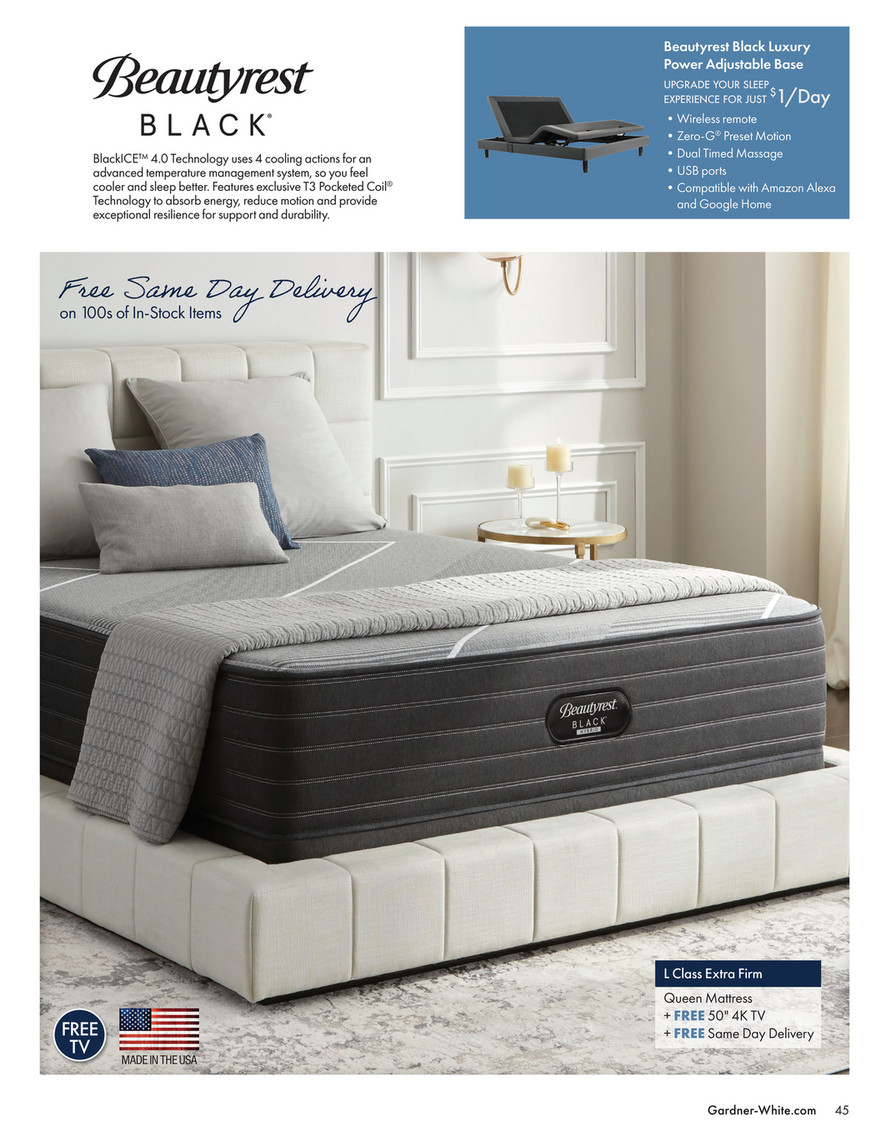 gardner white serta mattress