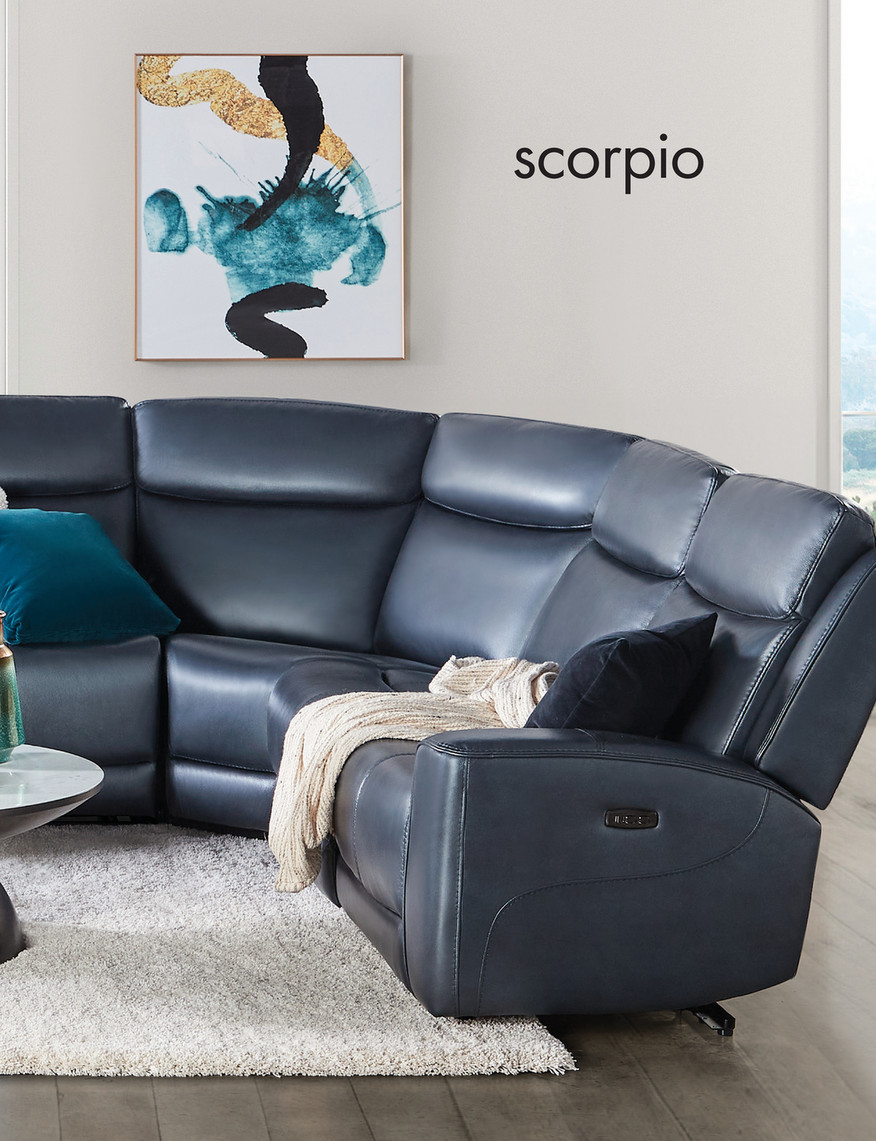 Kuka Home Lookbook | Gardner White Furniture - Scorpio Blue 7